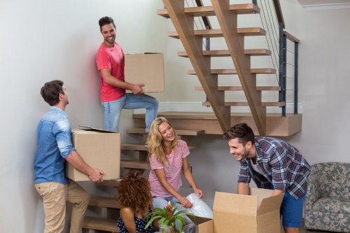 Professional team handling furniture pick-up in Wandsworth