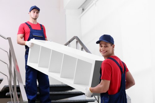 Professional movers assisting with packing in Wandsworth
