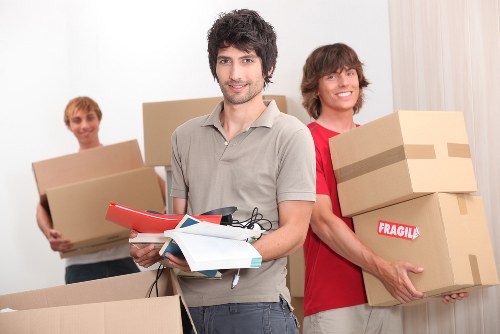 Secure storage facilities for office relocation