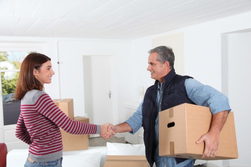 Unpacking services setting up a new home